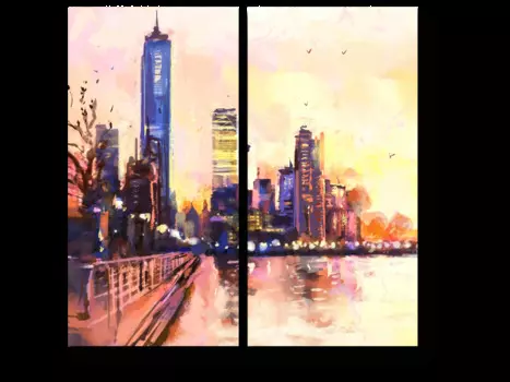 Модульная картина Picsis