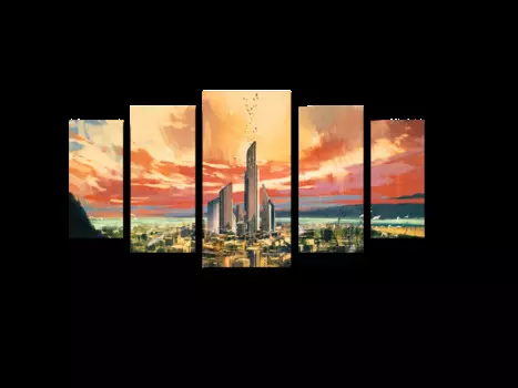 Модульная картина Picsis