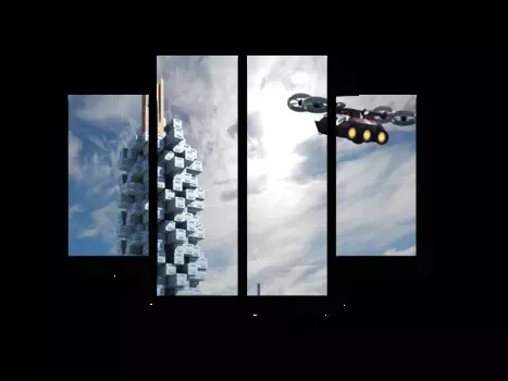 Модульная картина Picsis