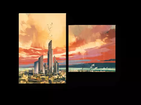 Модульная картина Picsis