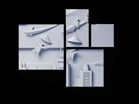 Модульная картина Picsis