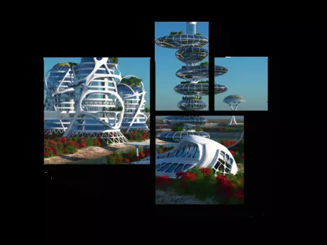 Модульная картина Picsis