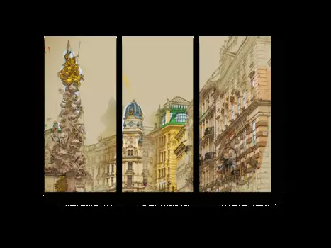 Модульная картина Picsis