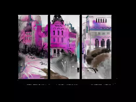 Модульная картина Picsis