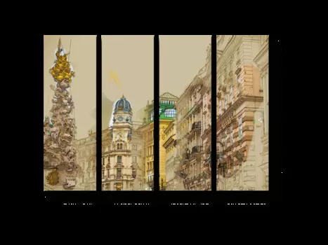 Модульная картина Picsis