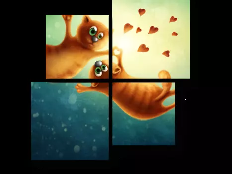 Модульная картина Picsis