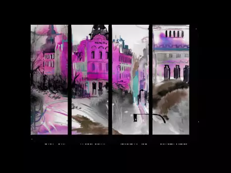 Модульная картина Picsis