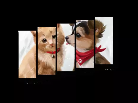 Модульная картина Picsis