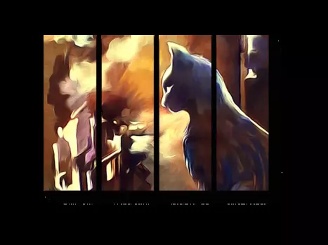 Модульная картина Picsis