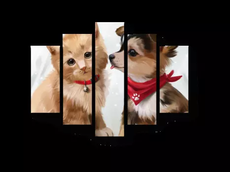 Модульная картина Picsis