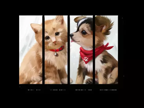 Модульная картина Picsis