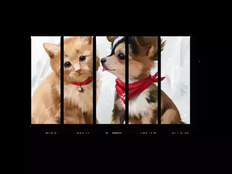 Модульная картина Picsis