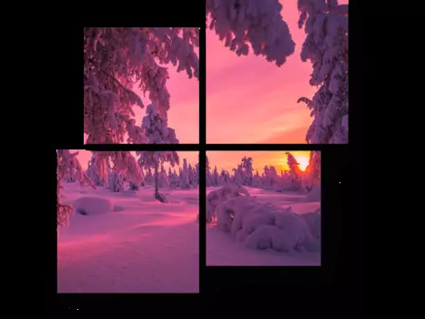 Модульная картина Picsis