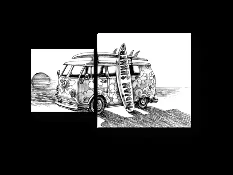 Модульная картина Picsis
