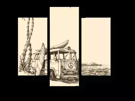 Модульная картина Picsis