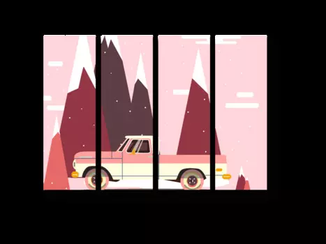 Модульная картина Picsis