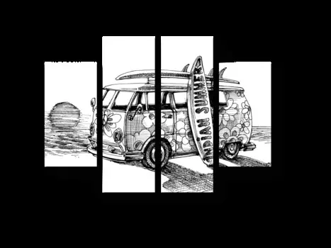 Модульная картина Picsis