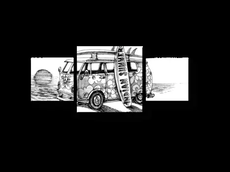 Модульная картина Picsis