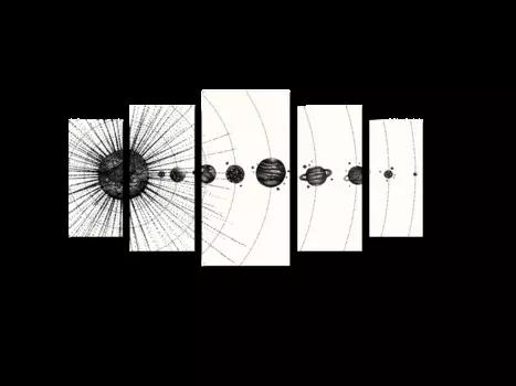 Модульная картина Picsis