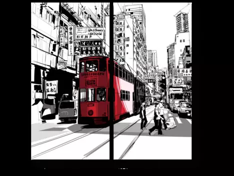 Модульная картина Picsis