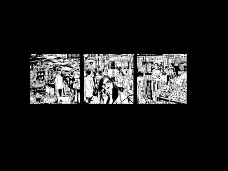 Модульная картина Picsis