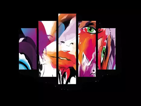 Модульная картина Picsis