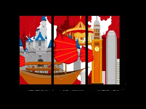 Модульная картина Picsis