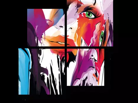 Модульная картина Picsis