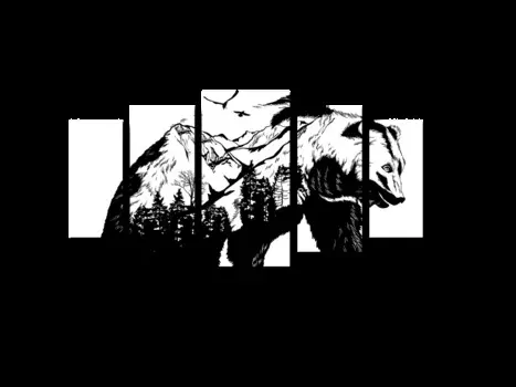 Модульная картина Picsis