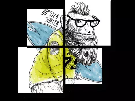 Модульная картина Picsis