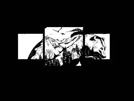 Модульная картина Picsis