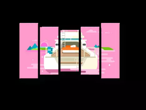 Модульная картина Picsis