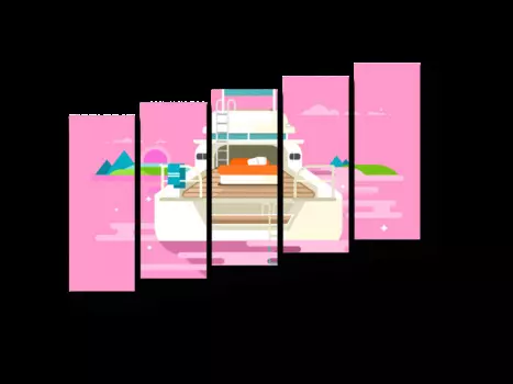 Модульная картина Picsis