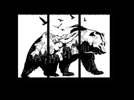 Модульная картина Picsis