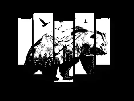 Модульная картина Picsis