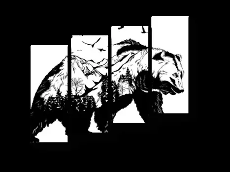 Модульная картина Picsis