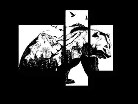 Модульная картина Picsis