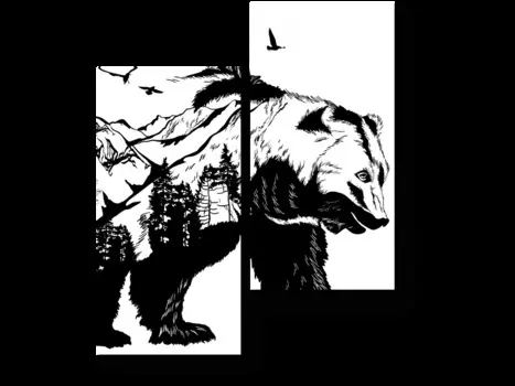 Модульная картина Picsis