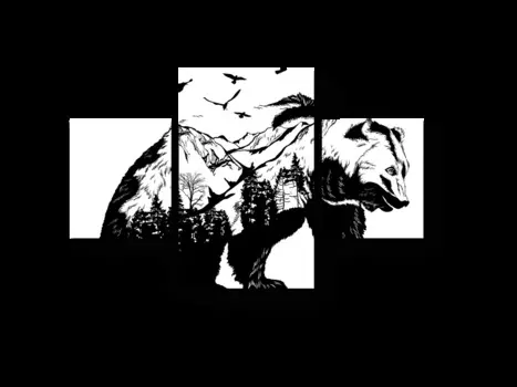 Модульная картина Picsis