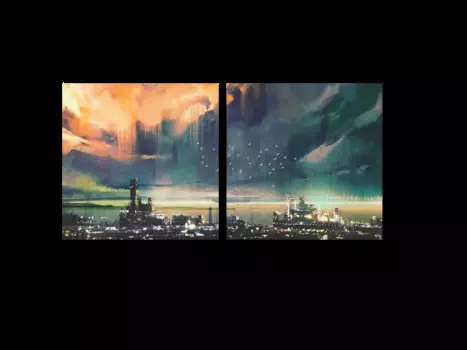 Модульная картина Picsis