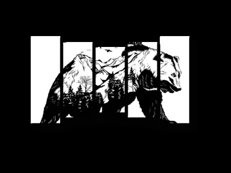 Модульная картина Picsis