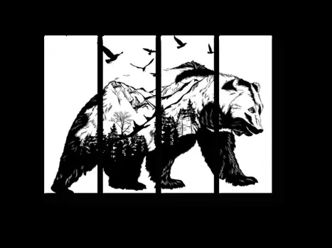 Модульная картина Picsis