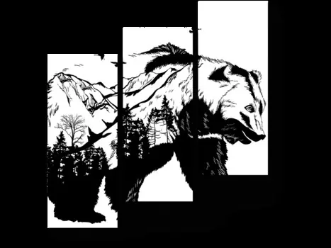 Модульная картина Picsis