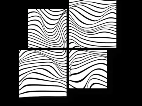 Модульная картина Picsis