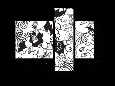 Модульная картина Picsis