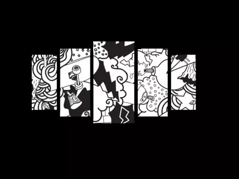 Модульная картина Picsis