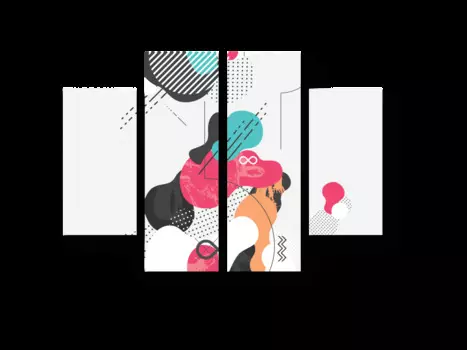 Модульная картина Picsis