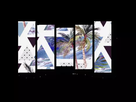 Модульная картина Picsis