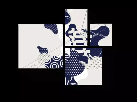 Модульная картина Picsis