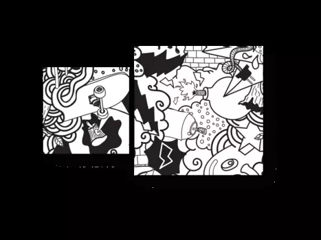 Модульная картина Picsis